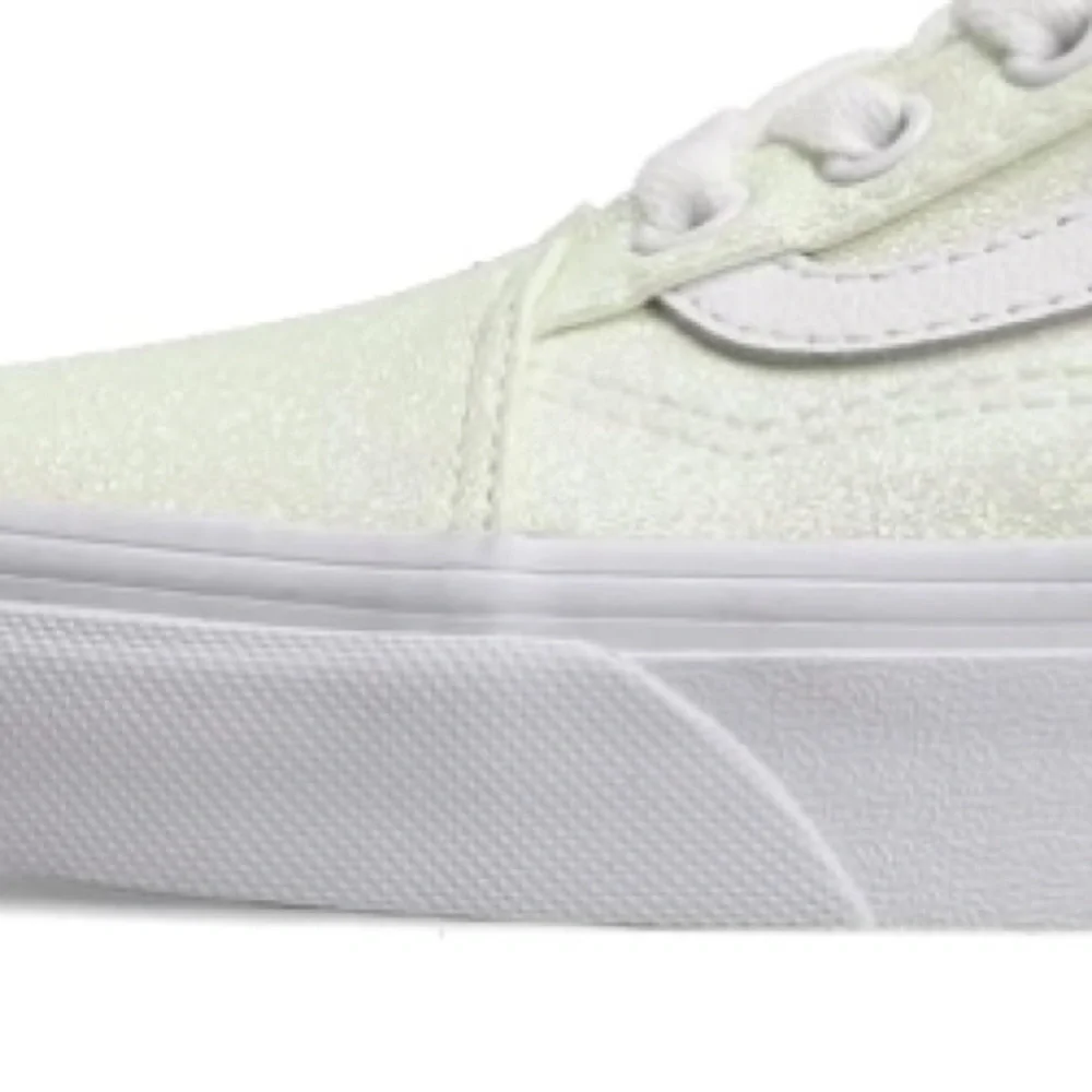 Vans Men's Old Skool Sneaker, (UV Glitter) Pink/True White, Size - Picture 2 of 6